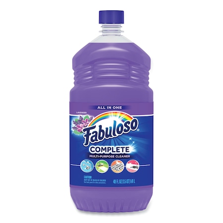 FABULOSO Cleaners & Detergents, 48 oz Bottle, Lavender, 6 PK US07172A
